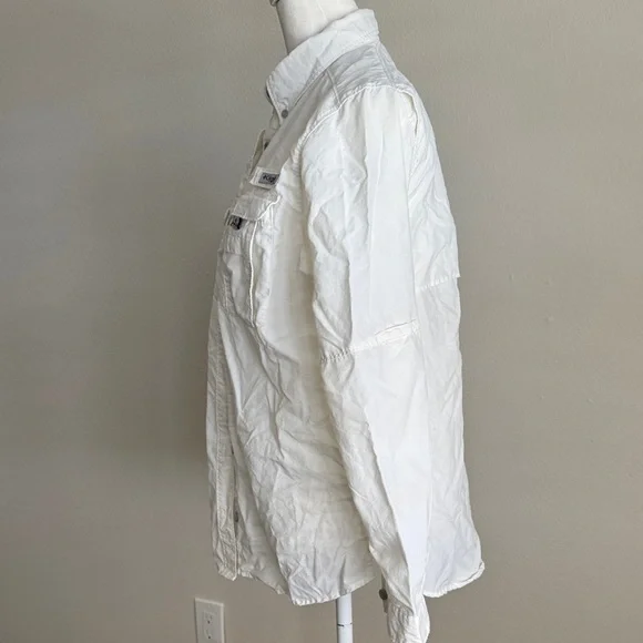 Women’s Columbia Fishing Shirt White Small - Picture 5 of 10